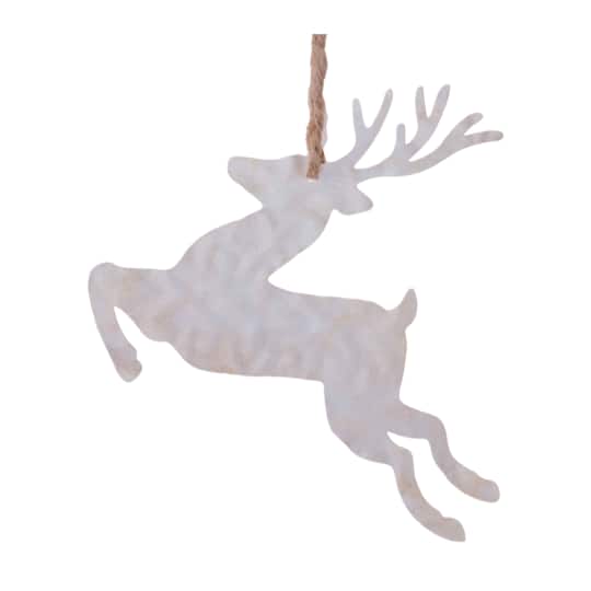 Melrose Snowflake & Deer Ornaments Set